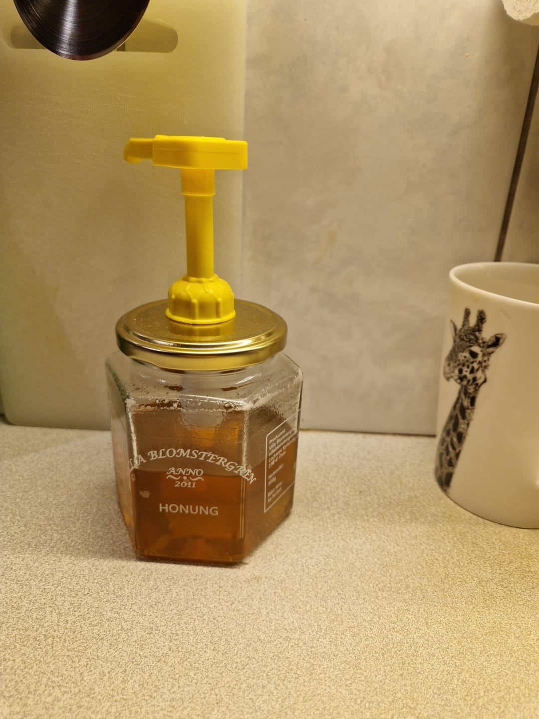 Customer photo review of Flytande honung 2 kg (4×500 g) – Svensk RAW honung