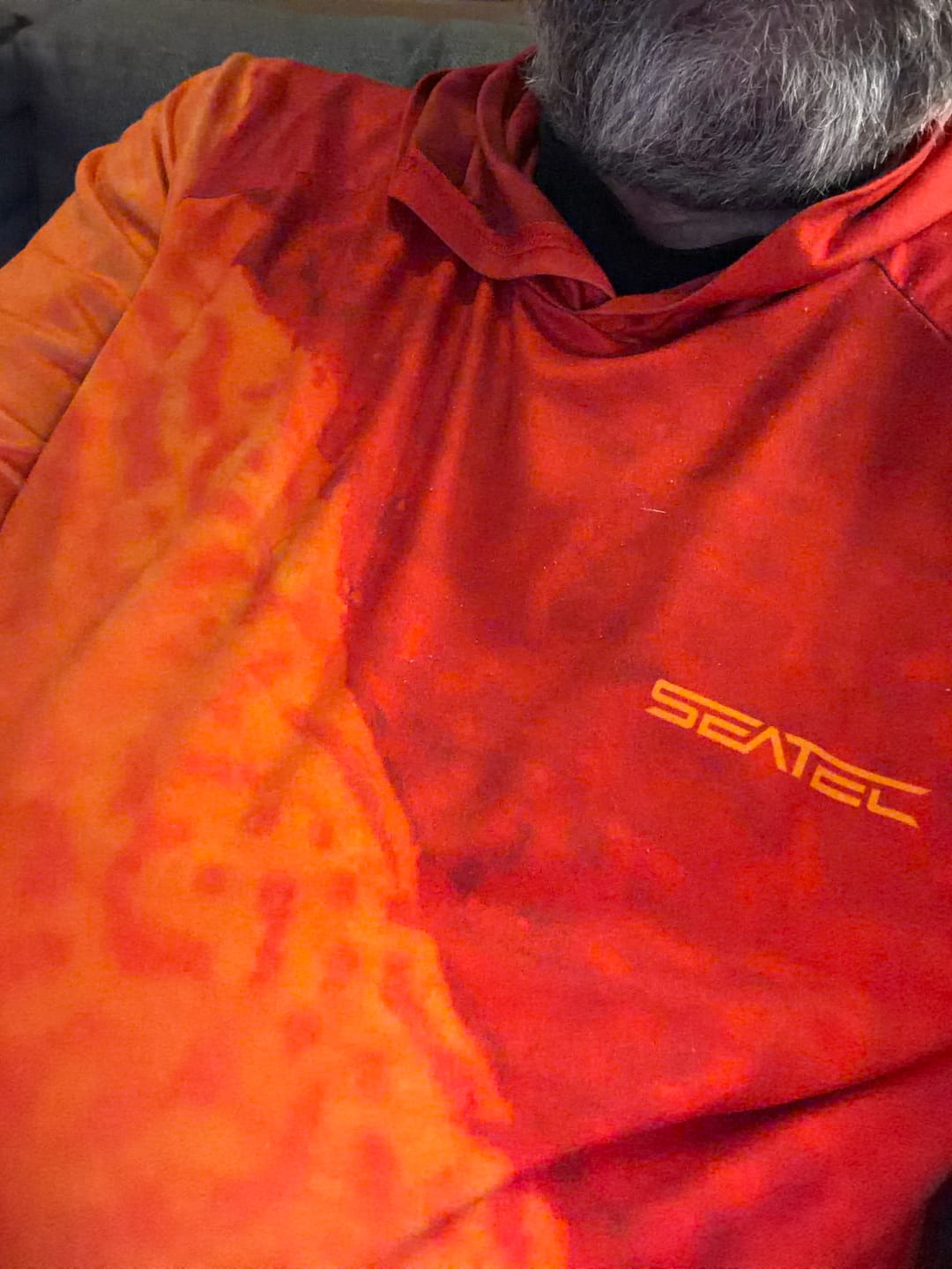 Customer photo review of Hogfish Sport Tec Hooded Long Sleeve – Men's