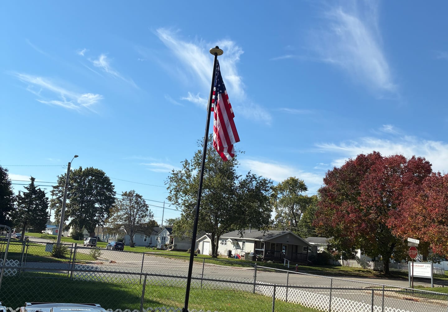 Customer photo review of 3' x 5' American Flag