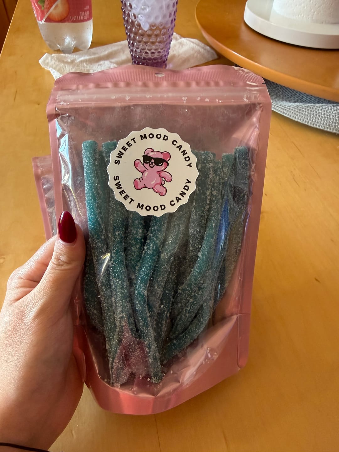 Customer photo review of Just Enough - Blue Raspberry Tuberoos
