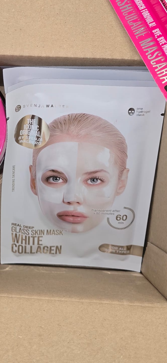 Customer photo review of Glassskinmask® - 3er Pack - Hydrogel Gesichtsmaske für strahlende Haut