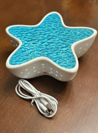 Customer photo review of Lámpara de estrella de mar