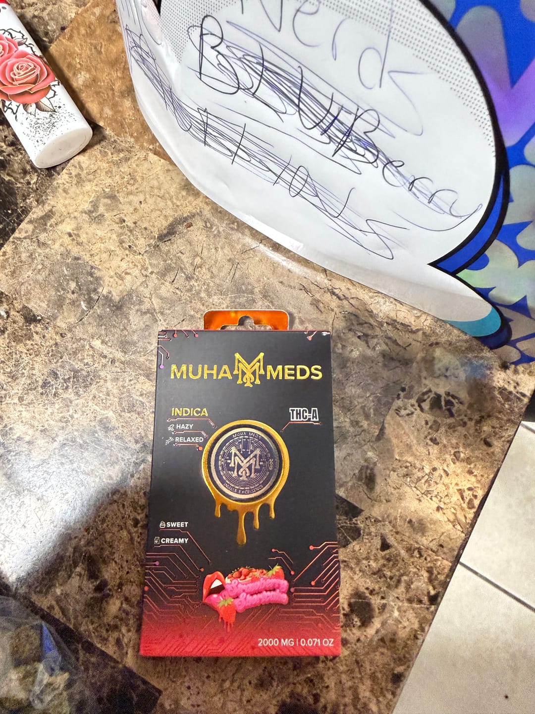 Customer photo review of MUHA Meds THCa 510 Cartridge - 2G