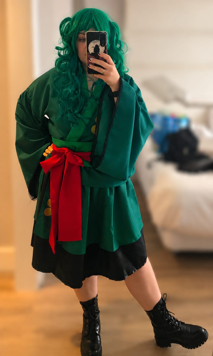 Customer photo review of Roronoa Zoro Kleid One Piece Zoro Cosplay Kostüm Lolita Halloween Karneval Outfits