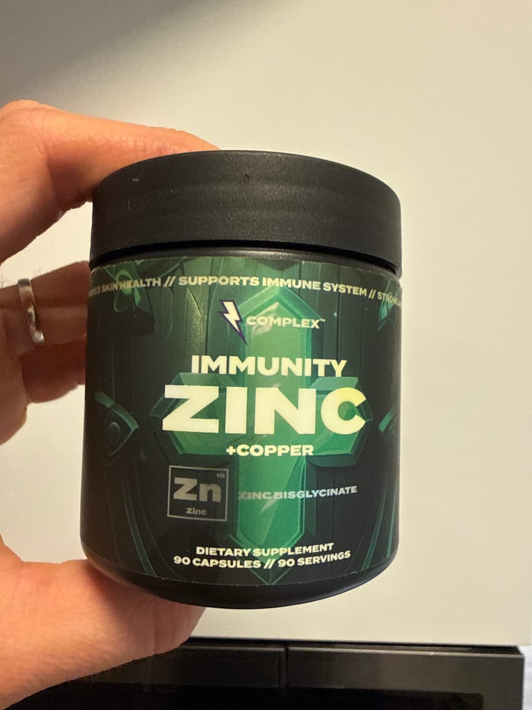 Customer photo review of Zinc Bisglycinate