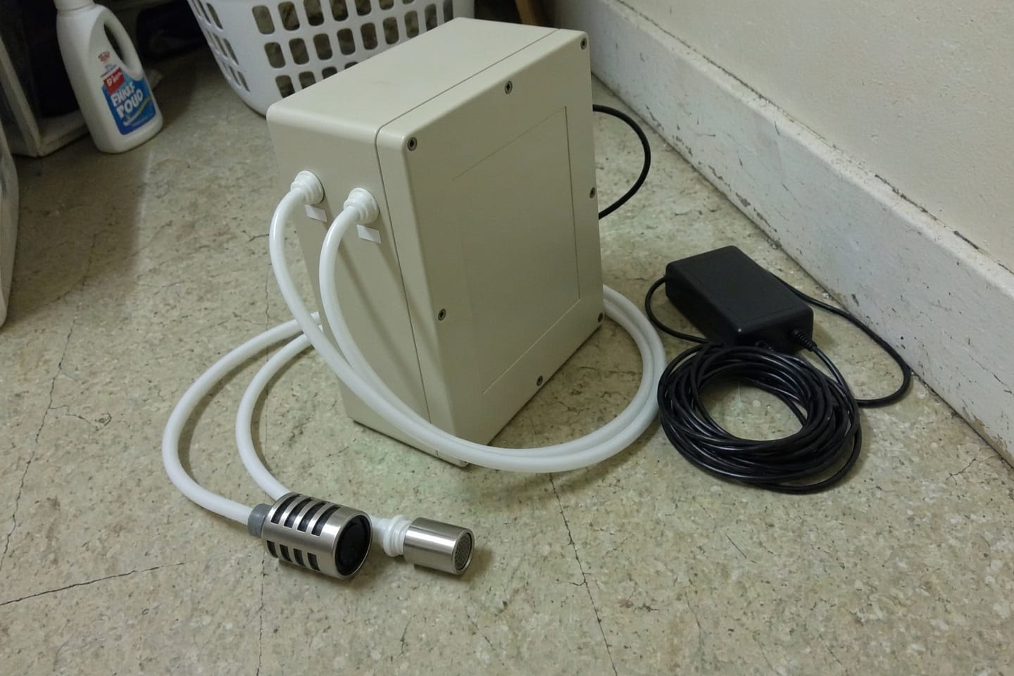 Customer photo review of Kiba Cloud Microbubble Bath System