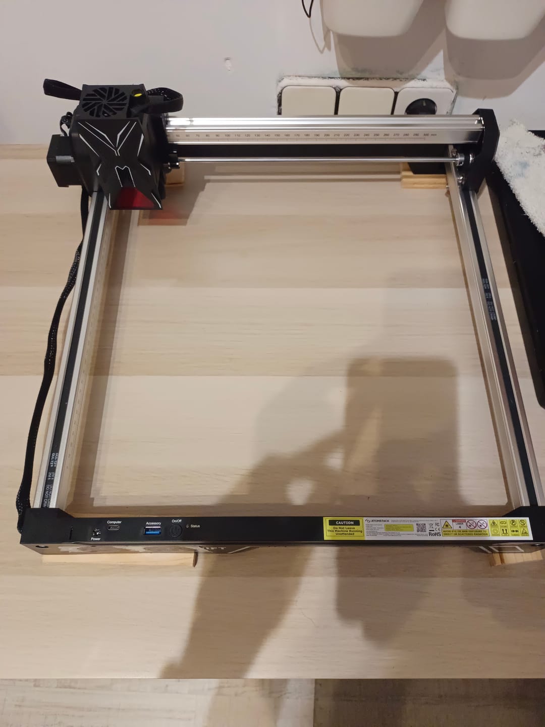 Customer photo review of 【Refurbished】AtomStack Swift Laser Engraver