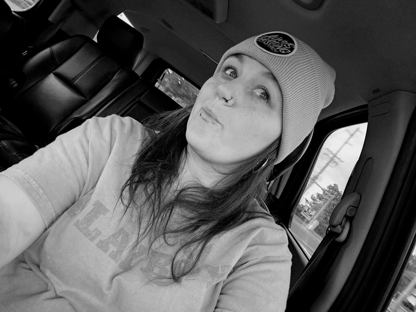 Customer photo review of ALWAYS HUSTLING BEANIE