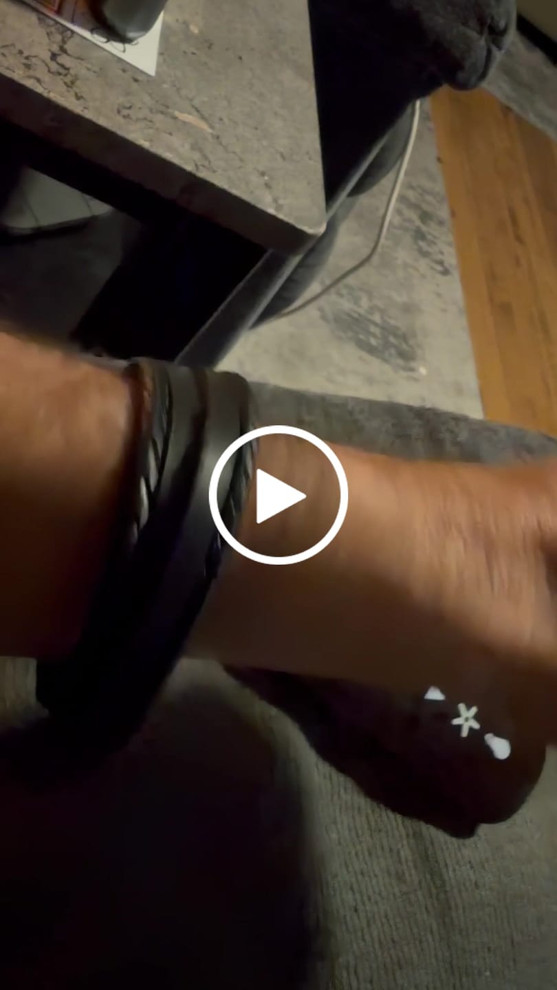 Customer video review of Multi Strand Leather Bracelet
