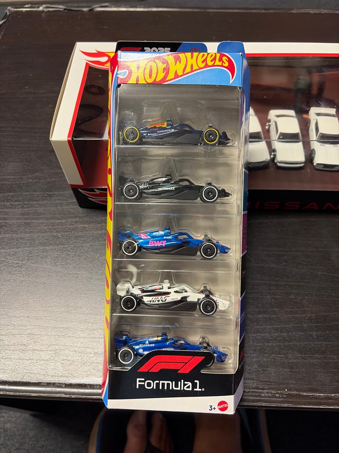 Customer photo review of Hot Wheels 1:64 Basic 5 Pack Set Formula One F1 Racing 2025