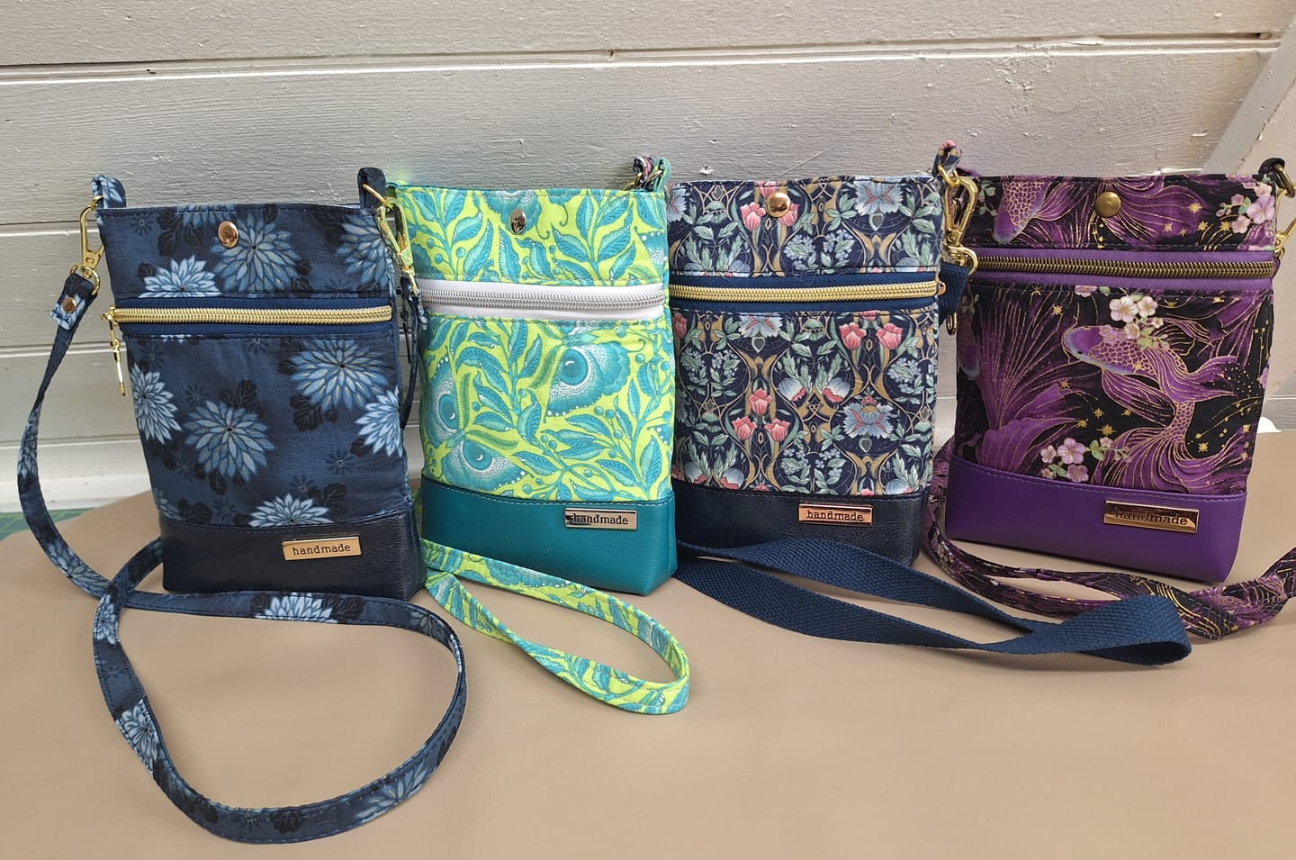 Customer photo review of Wanderlust Phone Bag Pattern