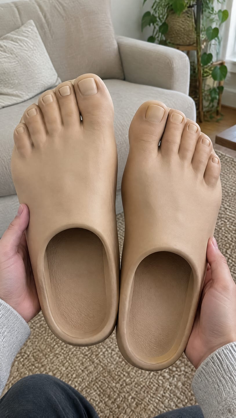 Customer photo review of GoofyFeet