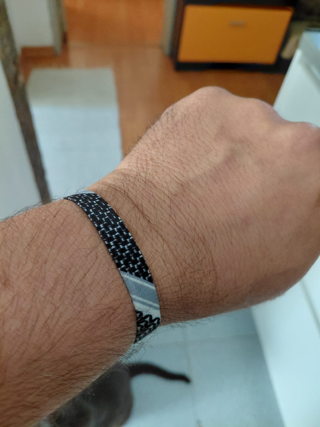 Customer photo review of Keffiyeh Bracelet