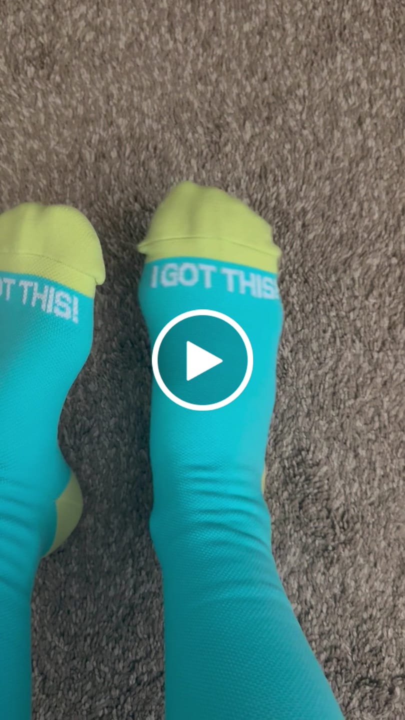 Customer video review of NurseStrong Performance Compression Socks