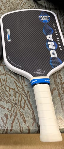 Customer photo review of Over Grip White (3 pack) - Super Tacky