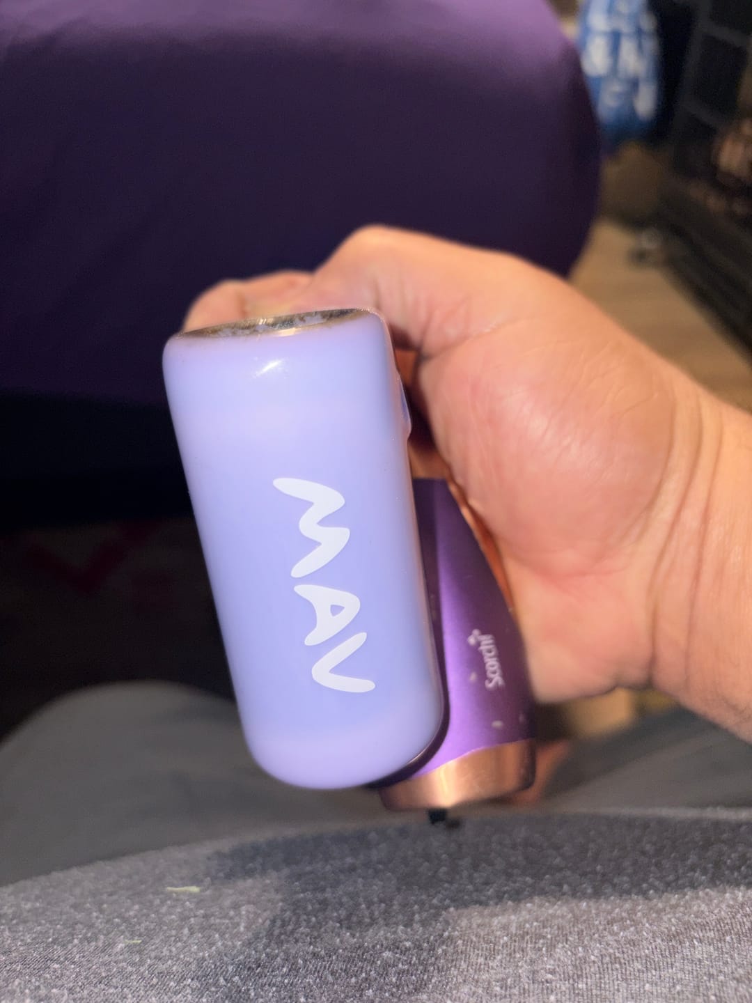 Customer photo review of FREE Hand Pipe
