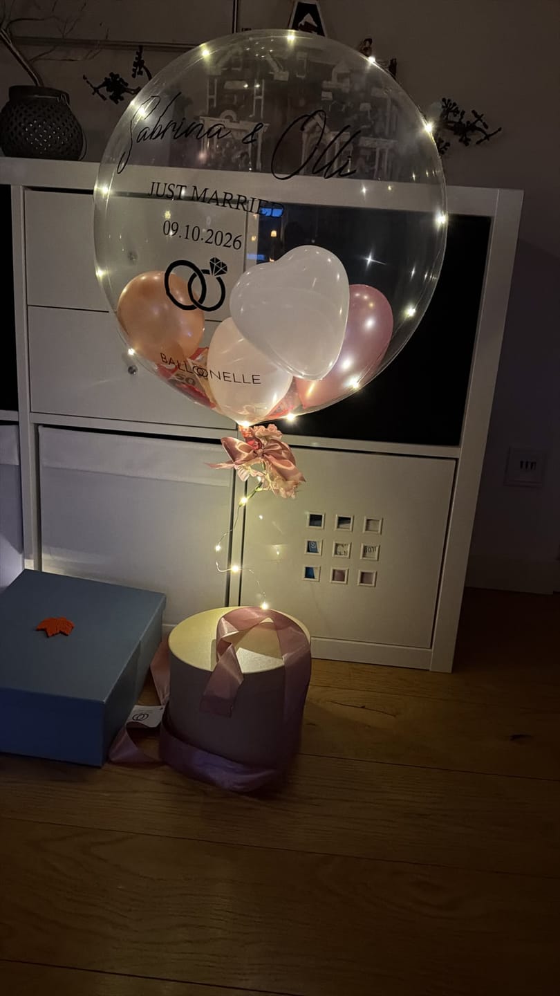 Customer photo review of Geschenkbox Rund