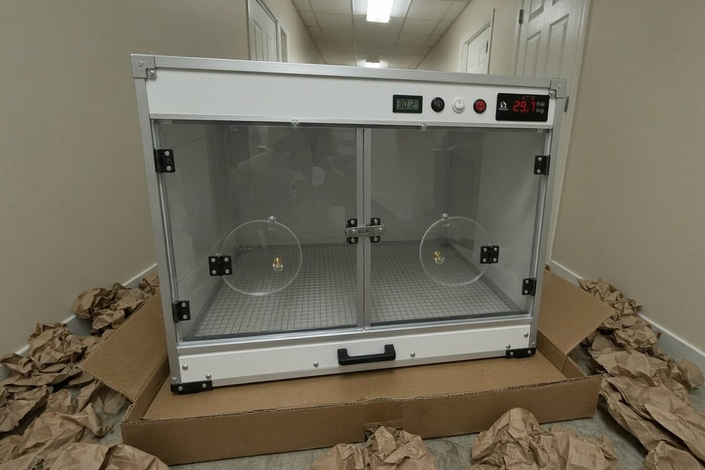 Customer photo review of Kiba Nest Warm-Air Nursery