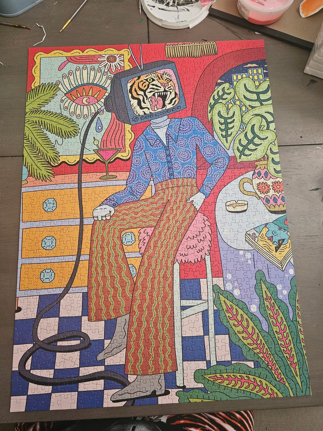 Customer photo review of Mama Told Me | 1000 Piece Puzzle