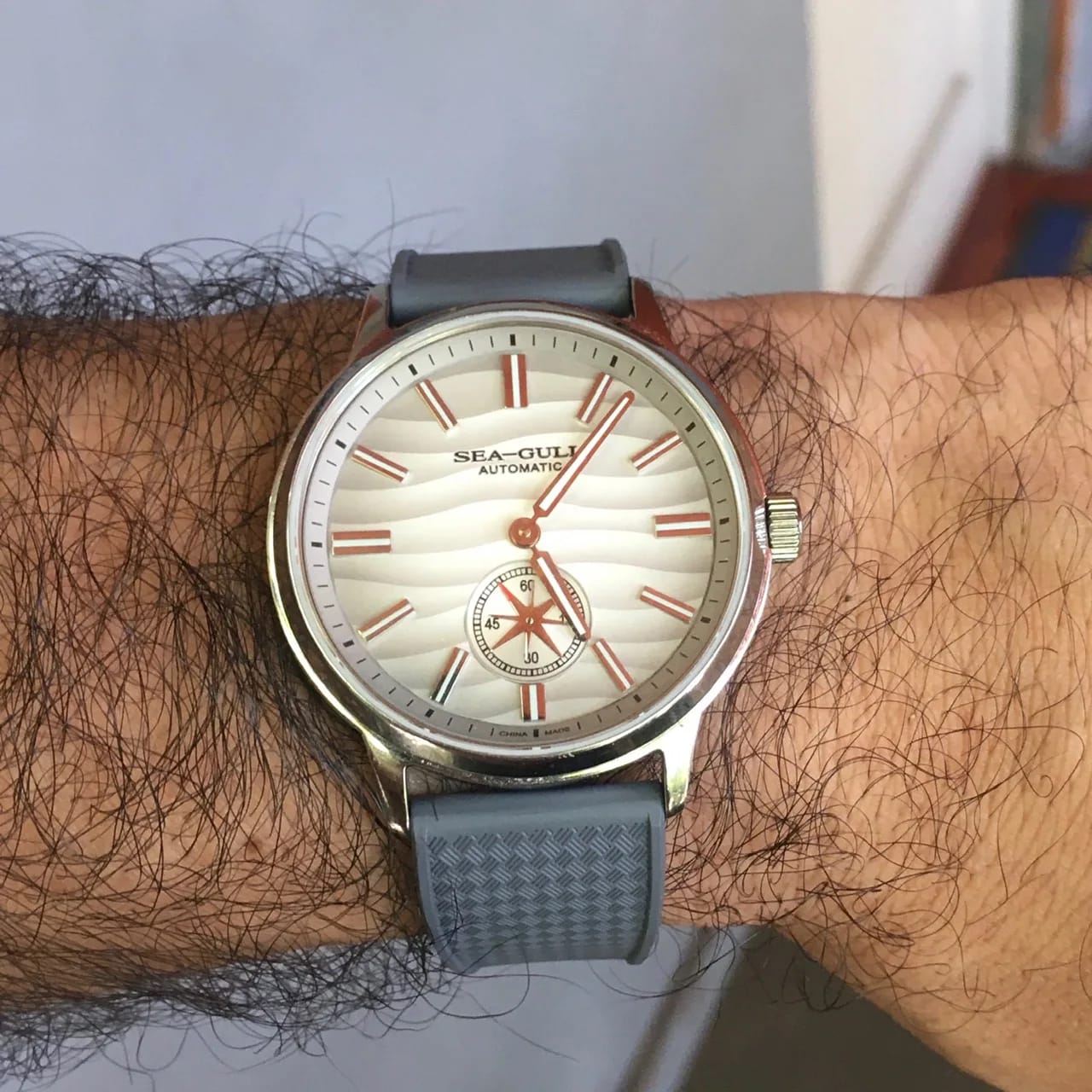 Customer photo review of Garmin 18/20/22mm Quick Release FKM Rubber Band with Folding Clasp