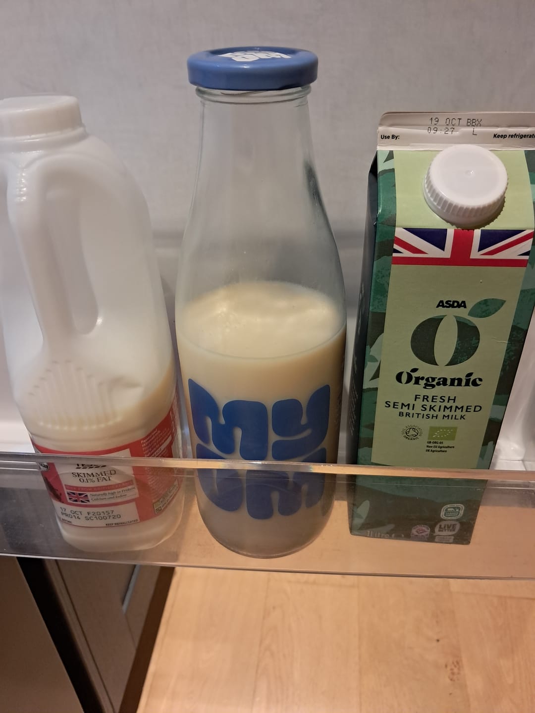 Customer photo review of MYOM 1L Original Oat Milk-Free Drink Premix Case