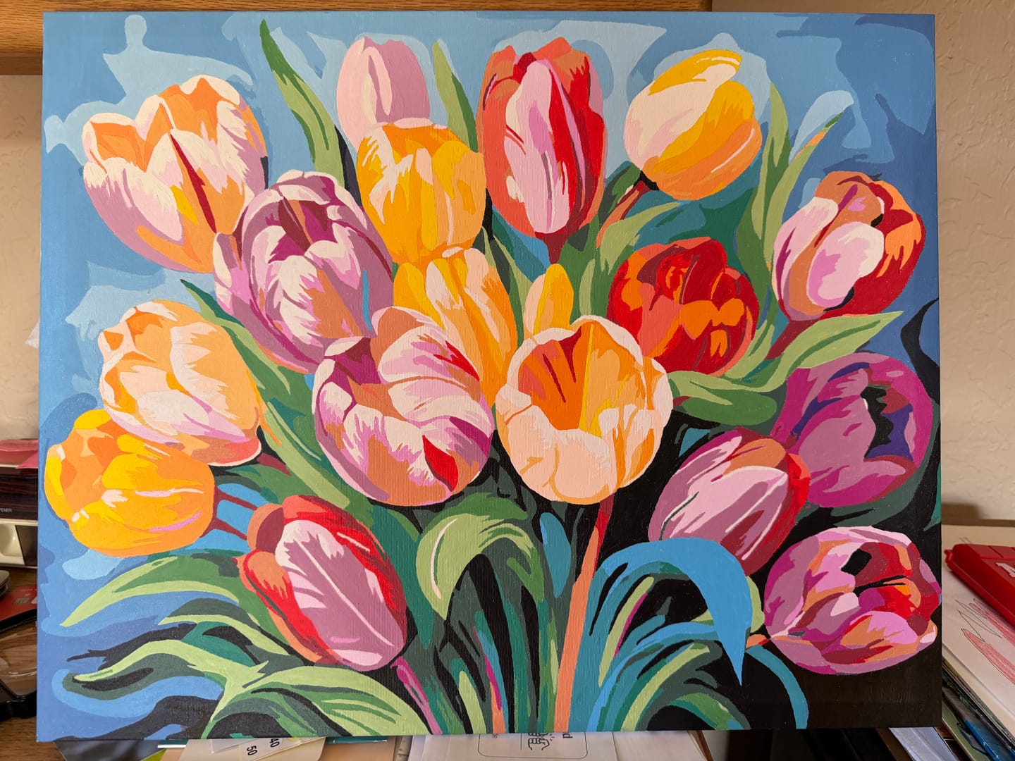 Customer photo review of Vibrant Tulip Medley