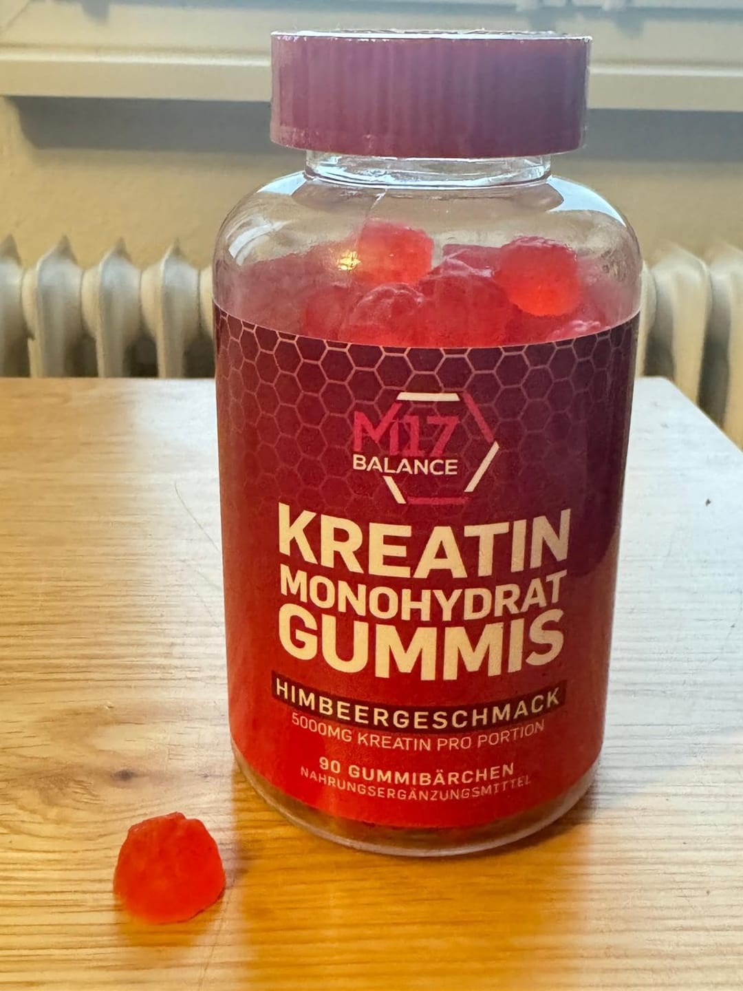 Customer photo review of Creatine Gummies – Raspberry