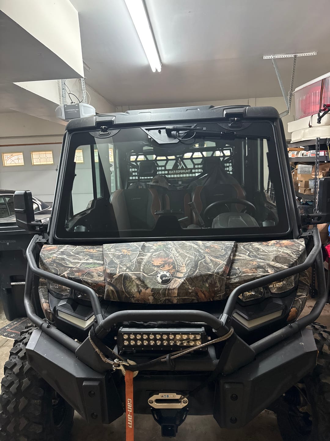 Customer photo review of Glass Tip-Out Windshield