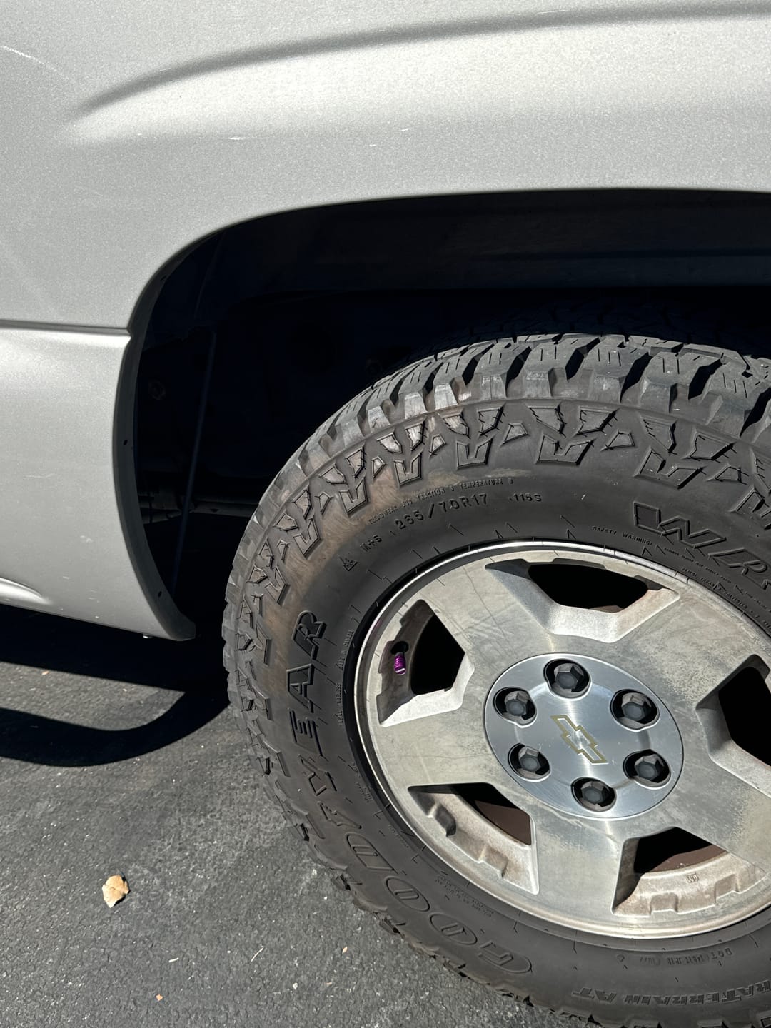 Customer photo review of 80Eighty® Purple Valve Stem Caps