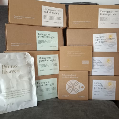 Customer photo review of Kit Laundry Cotone di Camelia