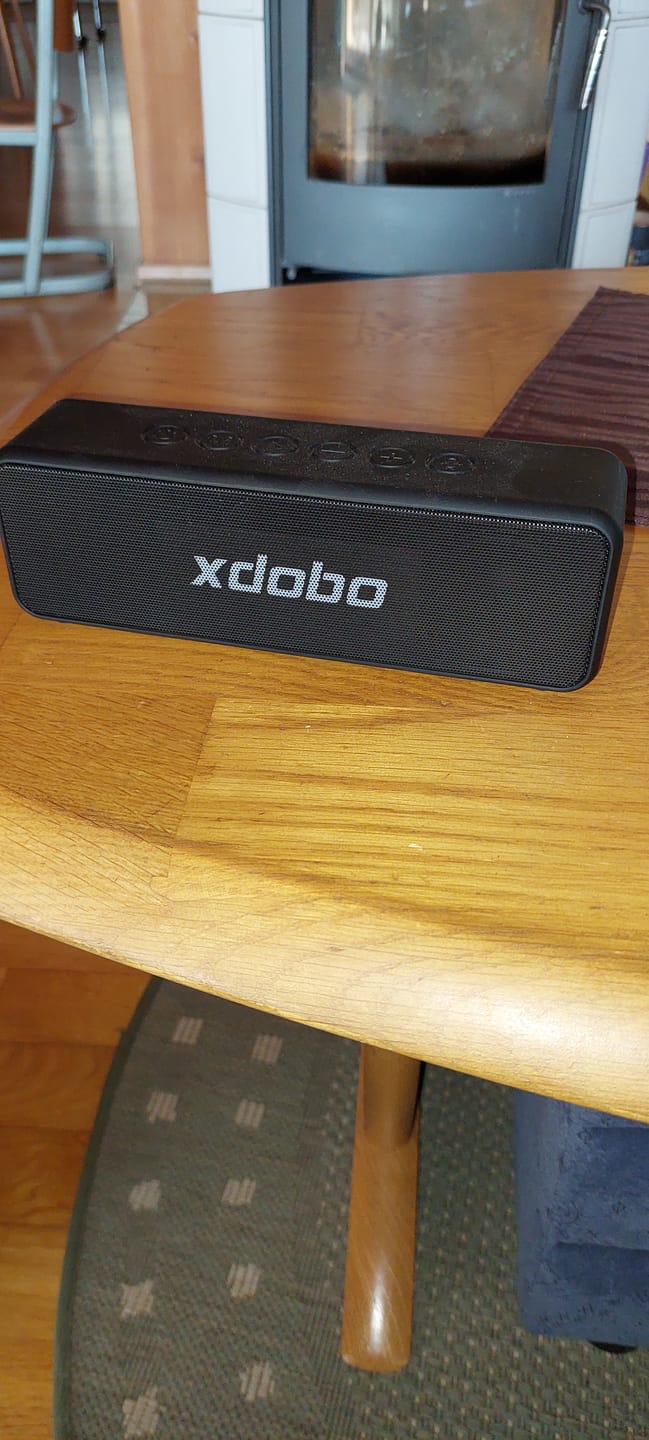 Customer photo review of XDOBO® X Series Wireless Bluetooth Speaker - 30W Speaker with Large Battery for Extended Outdoor & Waterproof Use
