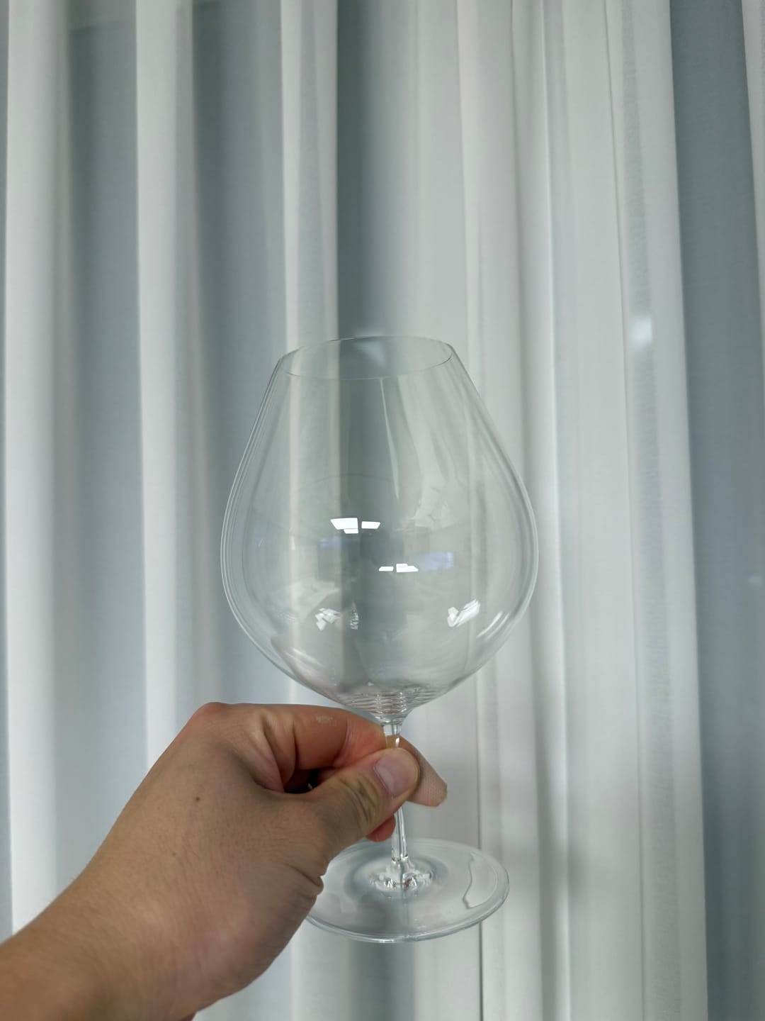 Customer photo review of Kimura Glass Bach 30oz Bourgogne Glass