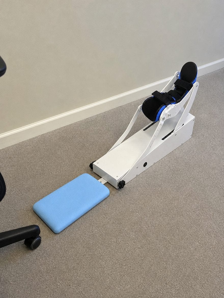 Customer photo review of Holtrow Glide™ — Powered Knee Motion Machine