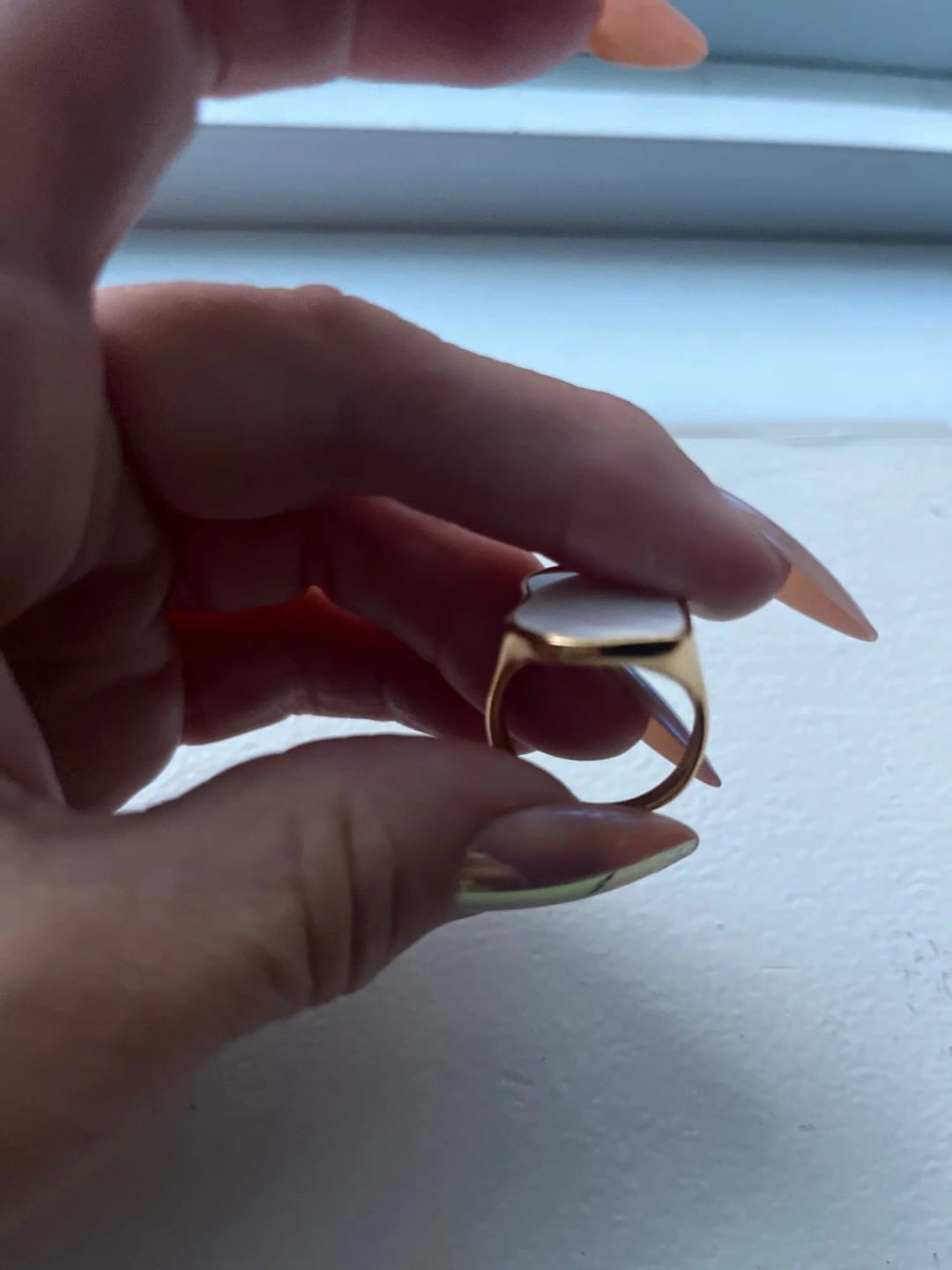 Customer photo review of Vintage Glow Ring