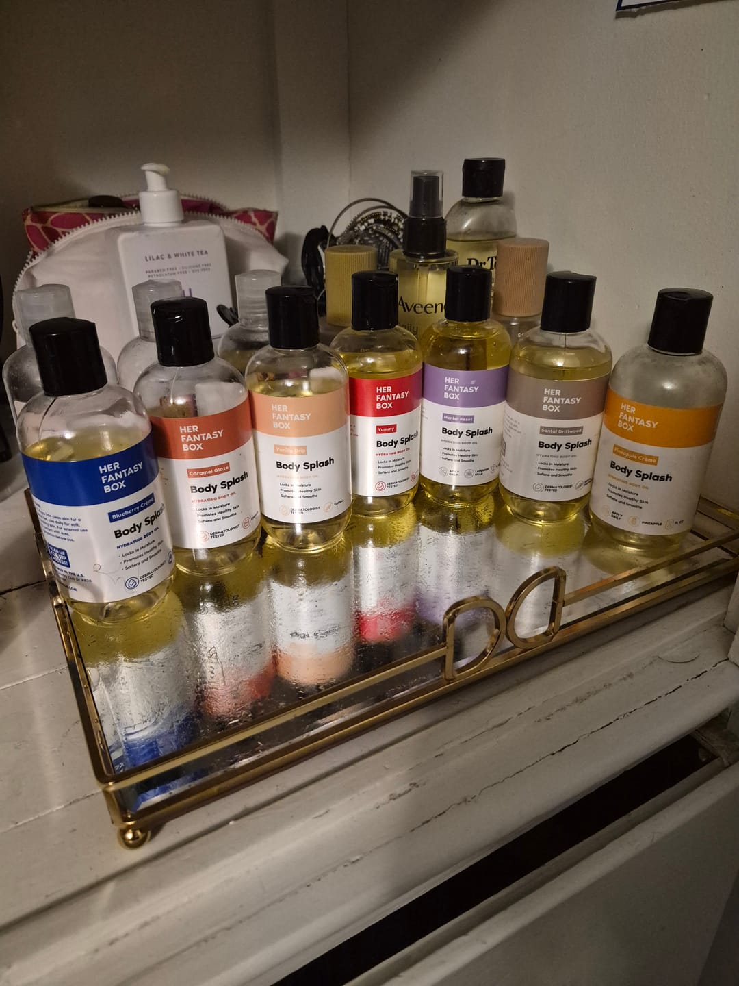 Customer photo review of Sweet Skin Body Oil Bundle