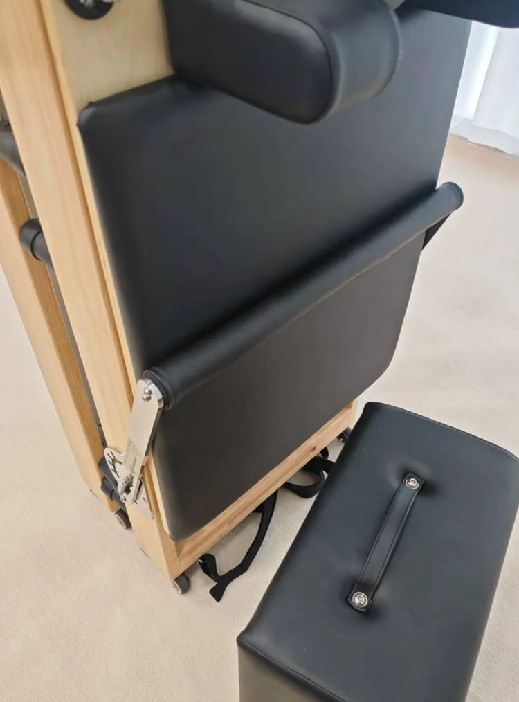 Customer photo review of GoodForm™ Wooden Studio Pilates Reformer
