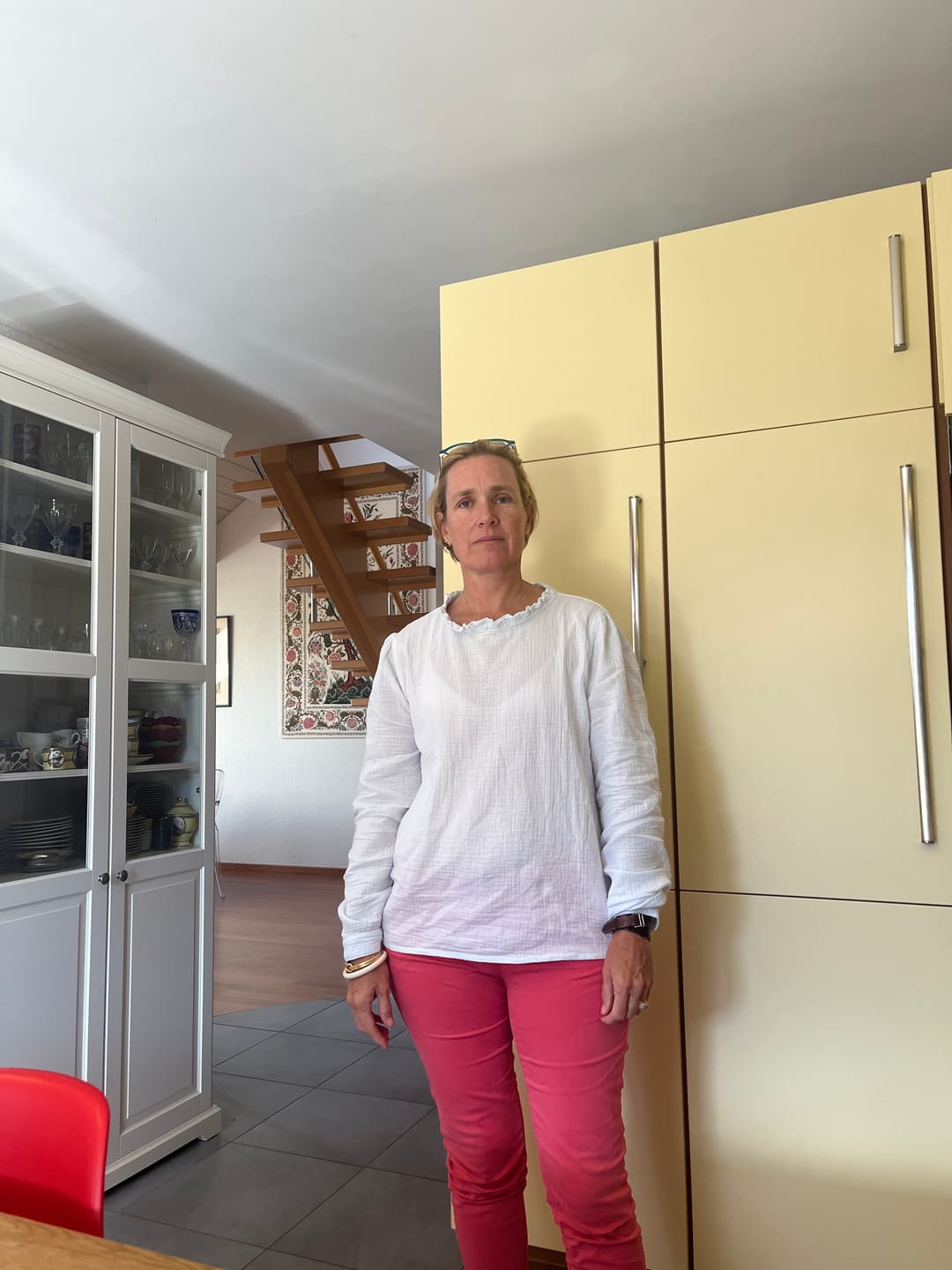 Customer photo review of Blouse  Fantine - Double gaze de coton blanc cassé
