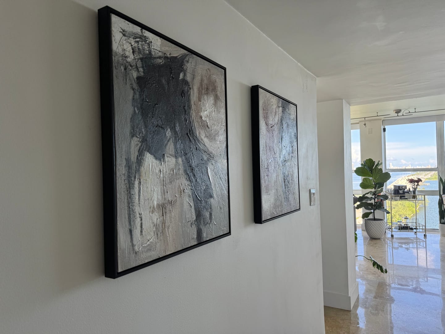 Customer photo review of Minimalist Abstract Art #MA488