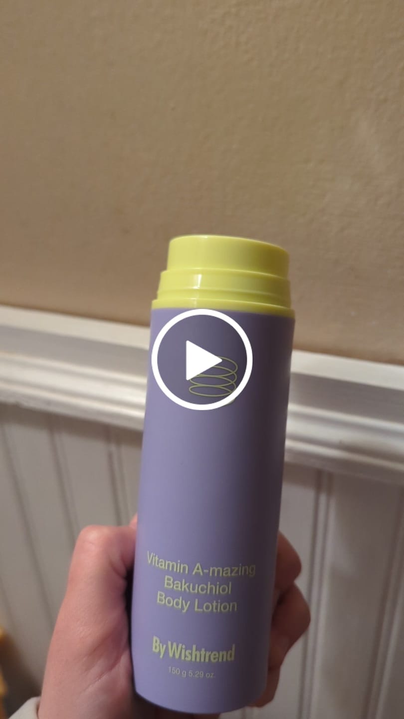 Customer video review of Vitamin A-mazing Bakuchiol Body Lotion