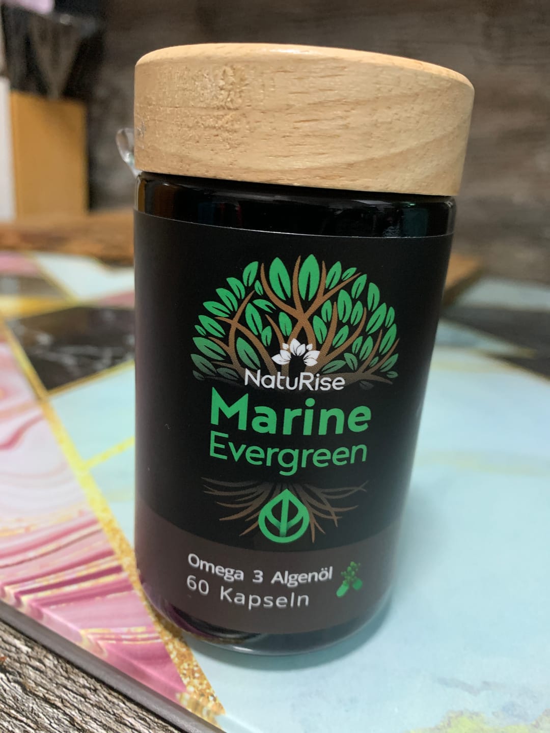 Customer photo review of Omega 3 Algenöl Kapseln
