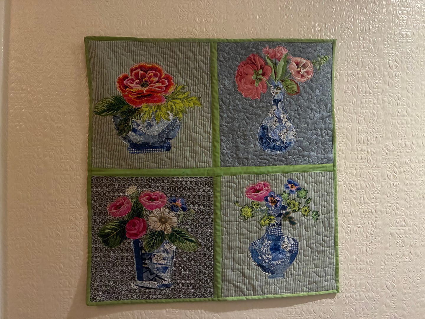 Customer photo review of Chinoiserie Pots Downloadable Pattern