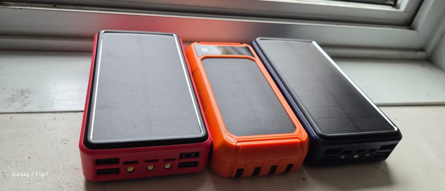 Customer photo review of V2 Solar-Beast Powerbank 50,000 mAh