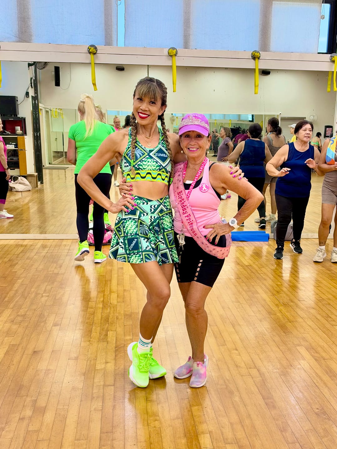 Customer photo review of Zumba Air Stomp Remix - Pink