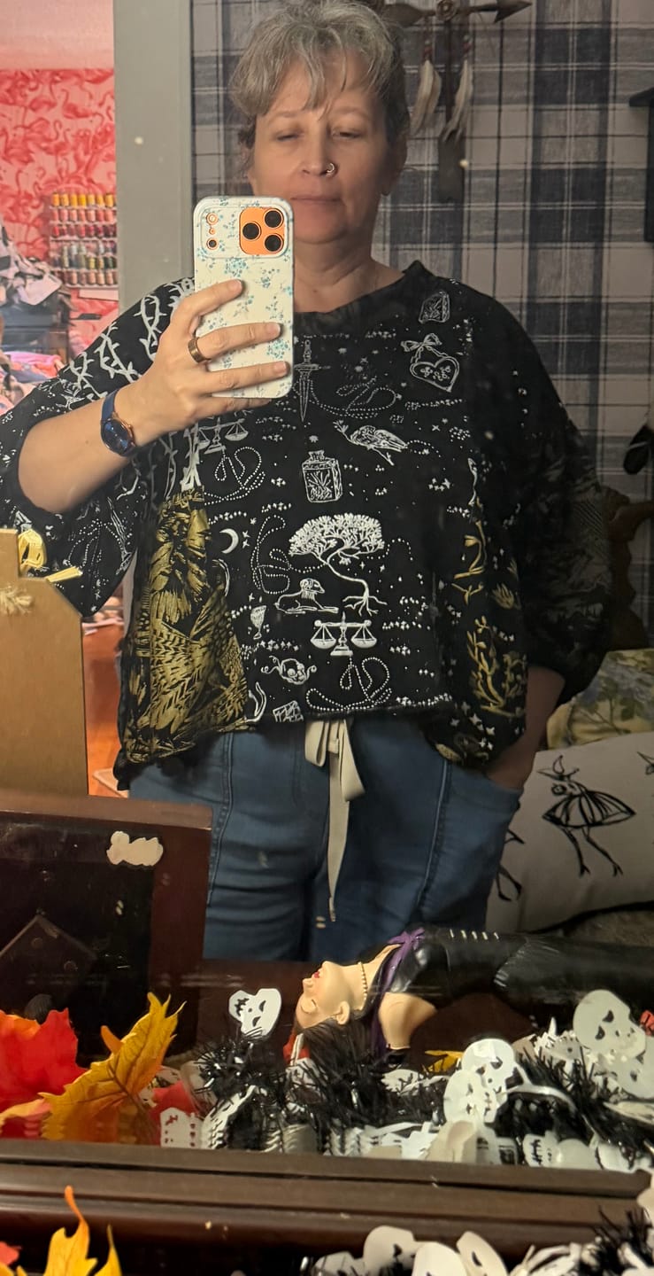 Customer photo review of 1 Pound Stretch Jersey Scrap Bundle