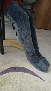 Customer photo review of Puffia™ Giyilebilir Bacak Battaniyesi