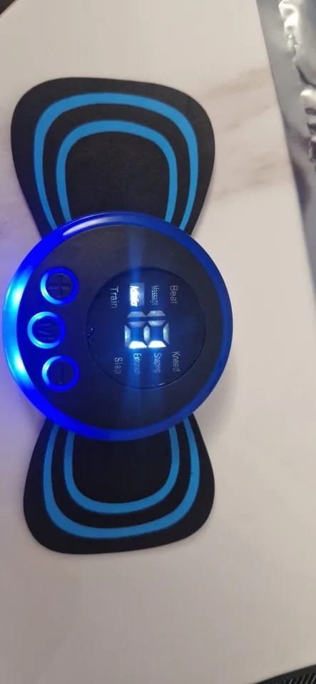 Customer photo review of RelaxWave EMS Neck & Back Massager