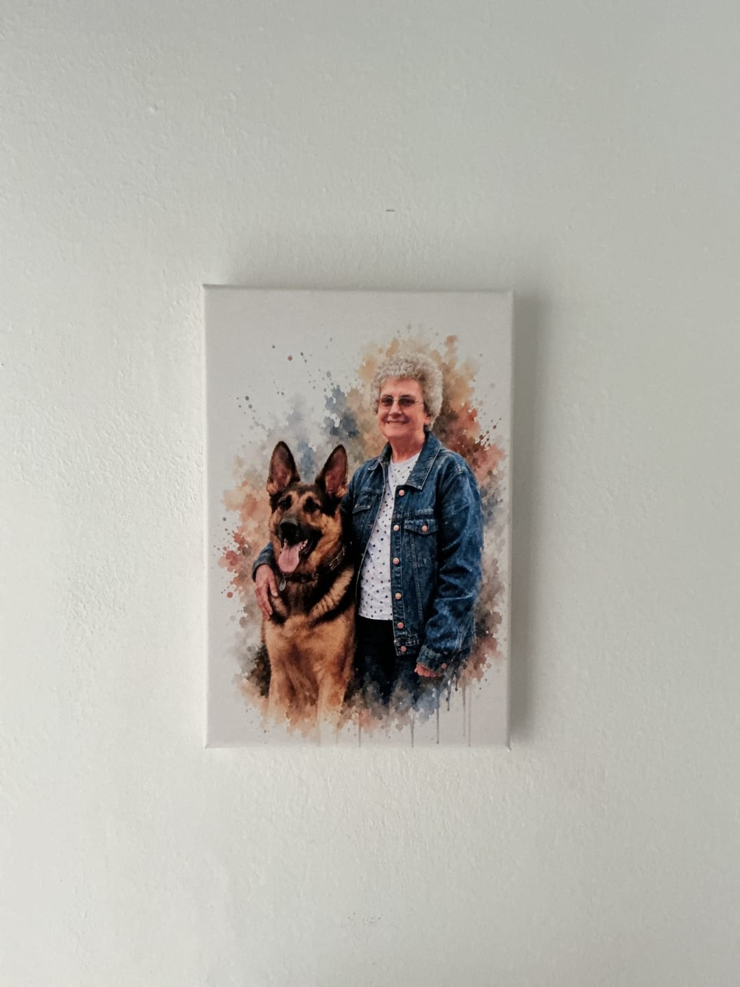 Customer photo review of Euer Foto als Kunstwerk – mit Live-Vorschau, als Poster oder Leinwand