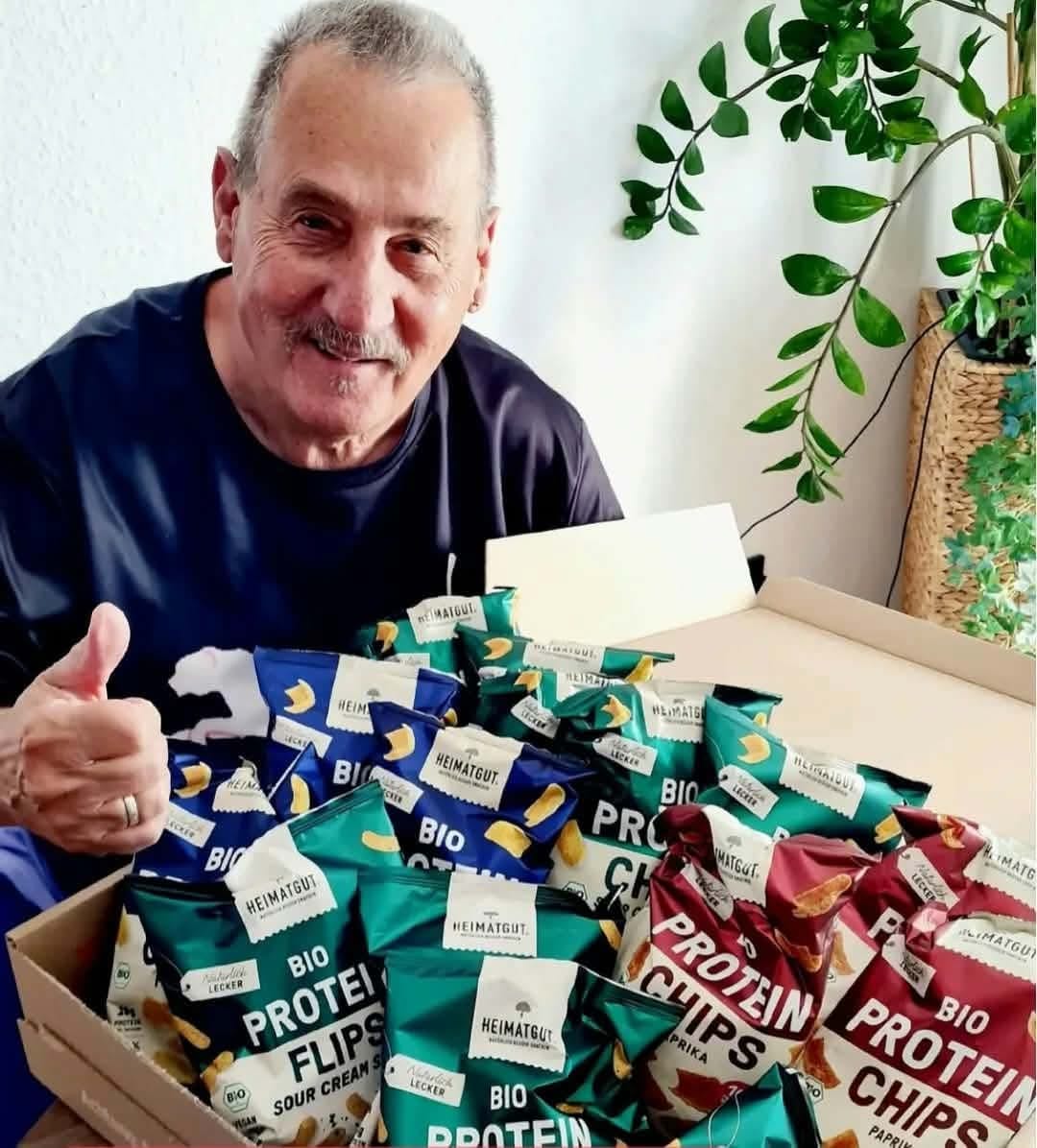 Customer photo review of Heimatgut Protein Chips+Flips Box