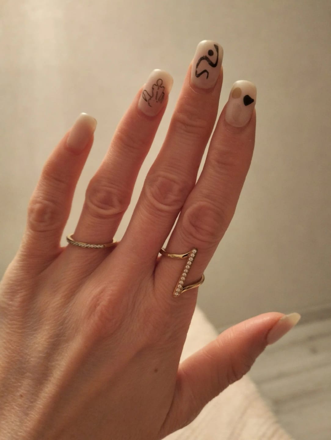 Customer photo review of Twisted Elegance CZ Ring