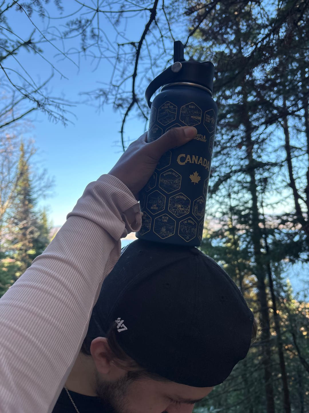 Customer photo review of Canada Bottle + Stickers